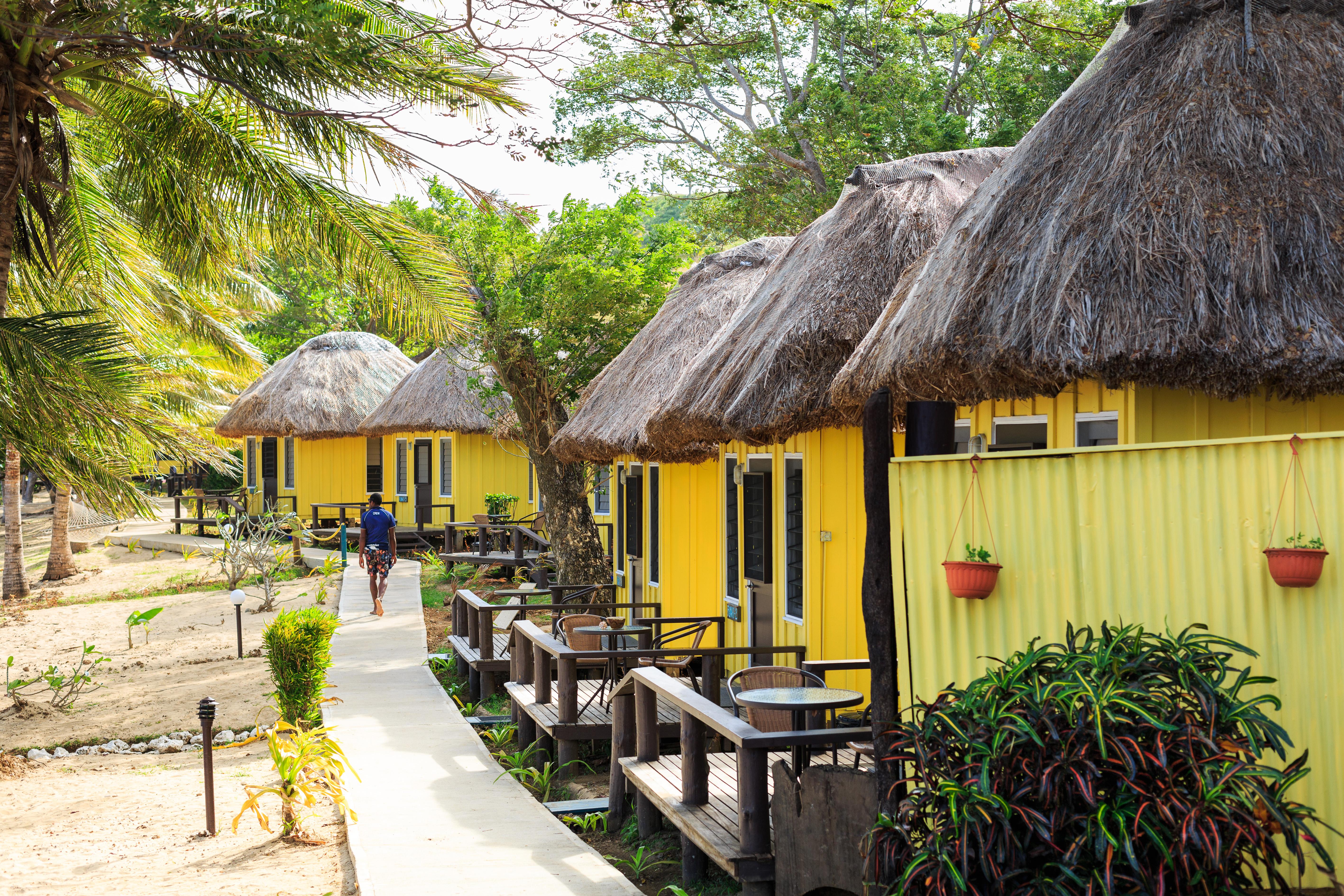 Funky Fish Beach & Surf Resort Solevu Eksteriør billede